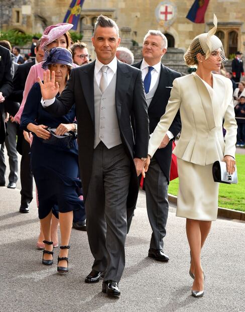 Robbie Williams y otras celebridades, entre los invitados a la boda de Eugenia de York