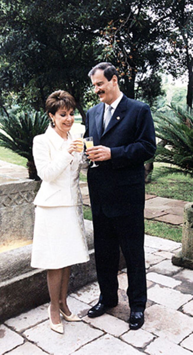 Marta Sahagún y Vicente Fox a 18 años de su enlace civil