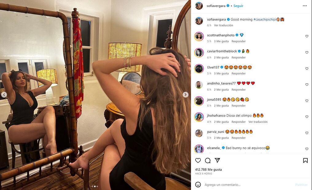 Sofía vergara/Instagram