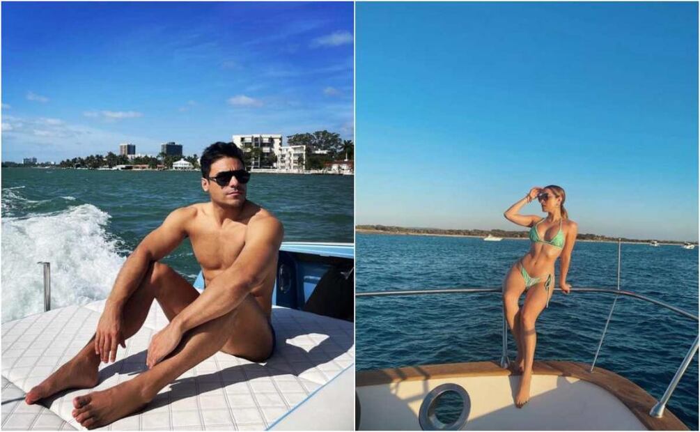 Carlos Rivera y Cynthia Rodríguez visitan al Papa y lucen anillos de boda