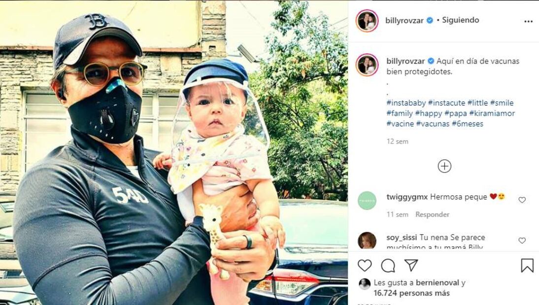 Billy Rovzar: "Me tocó convertirme en el papá cuidador y estar en casa"