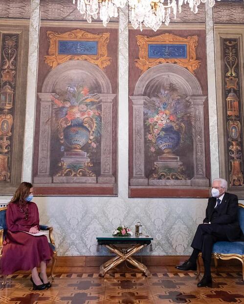 Beatriz Gutiérrez Müller continúa con su gira: llega a Italia 
