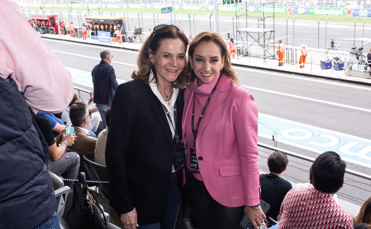 Christa Grassi de Campa y Claudia Ruiz Massieu / Foto: Esteban Torreblanca