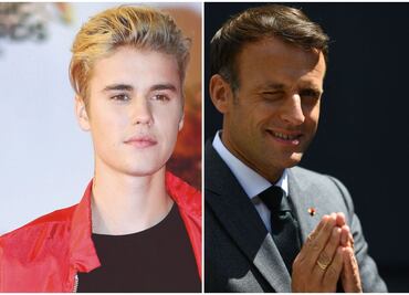 Justin Bieber de tenis en cita con Brigitte y Emmanuel Macron