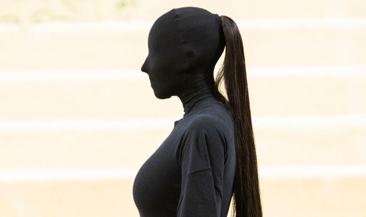 El look de Kim Kardashian ya es un disfraz de Halloween