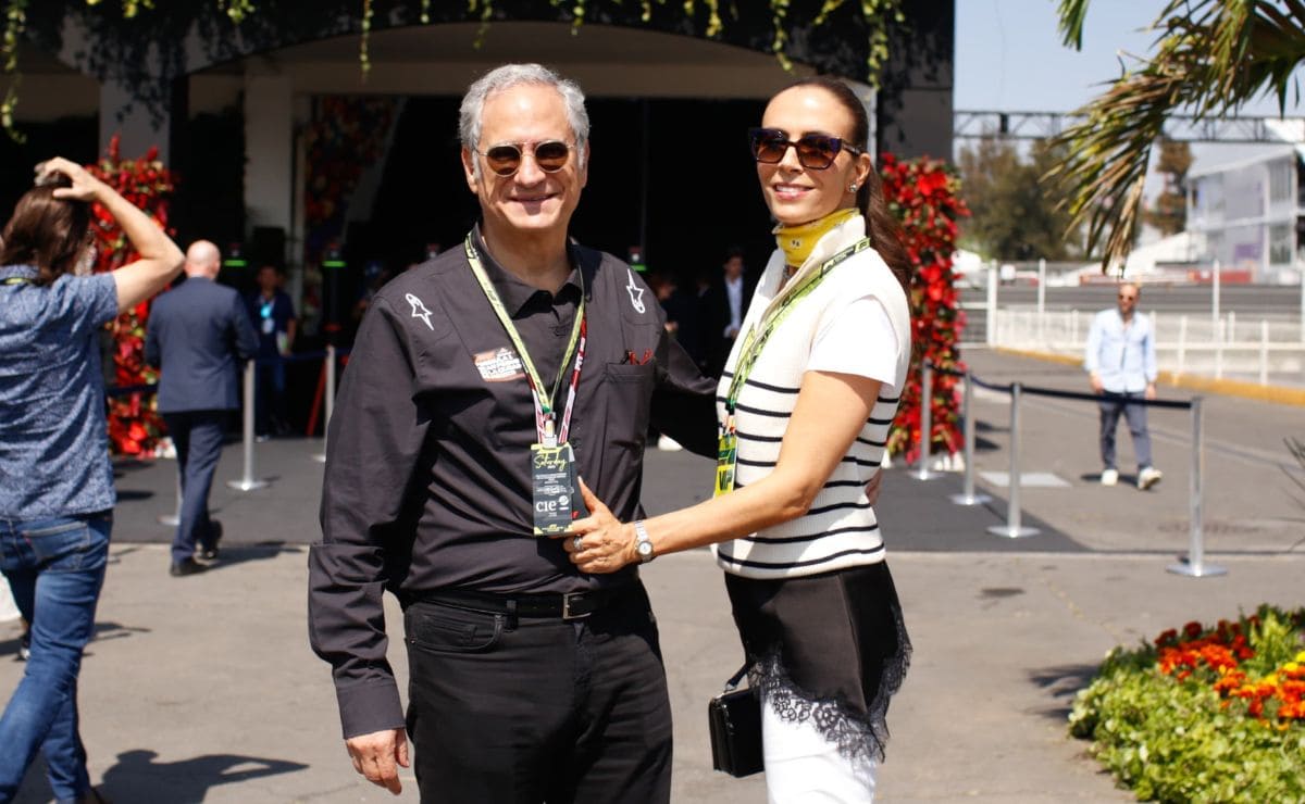 Las personalidades que no quisieron perderse la clasificación del Gran Premio de México 2025