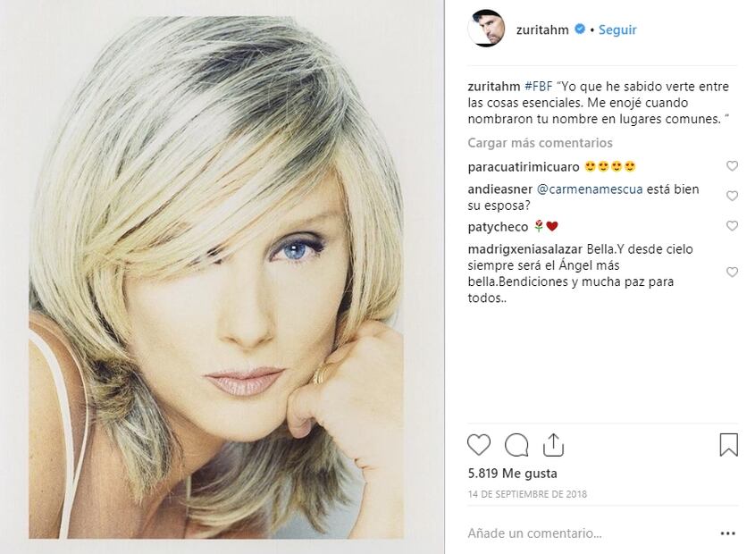 Los mensajes de amor que Humberto Zurita le escribió a Christian Bach antes de su muerte