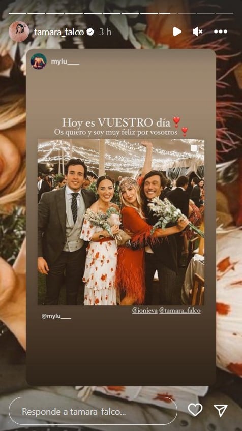Tamara Falcó, su boda / Instagram