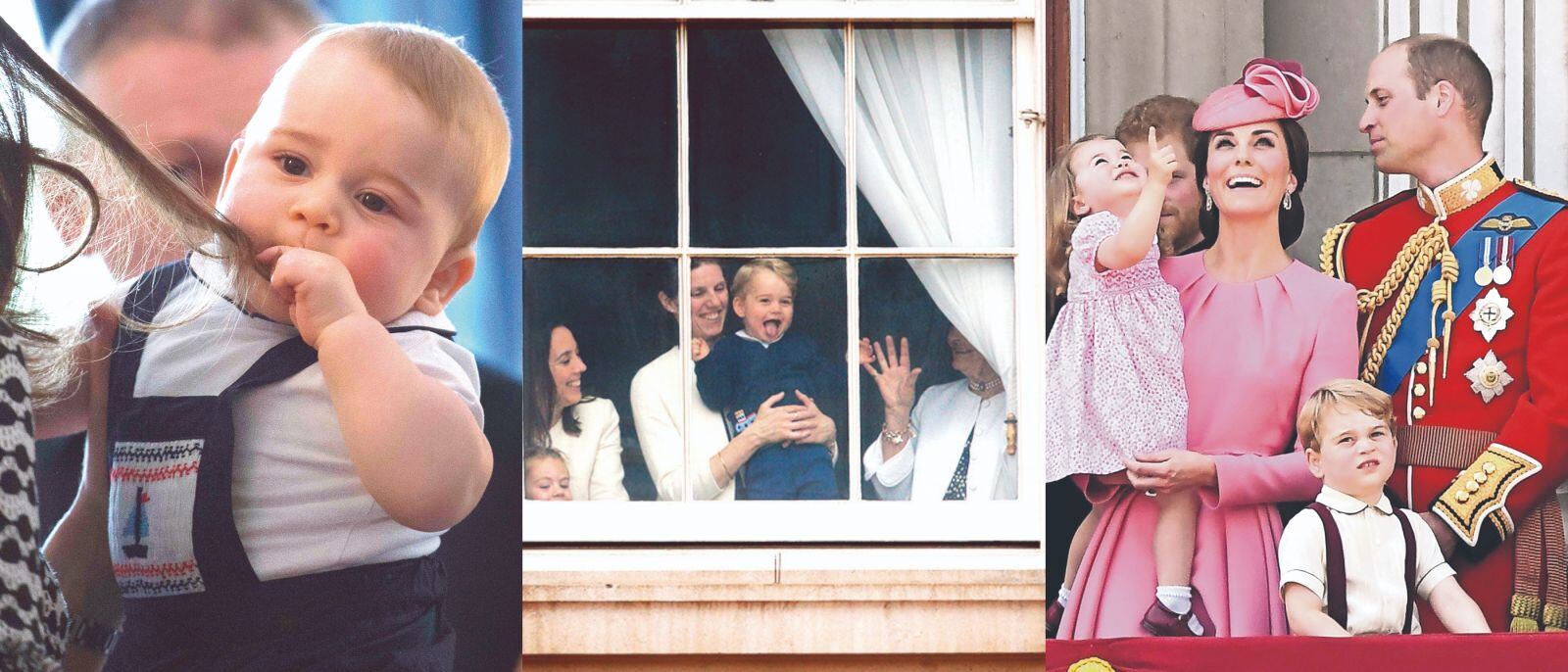 El tierno y simpático álbum del príncipe George