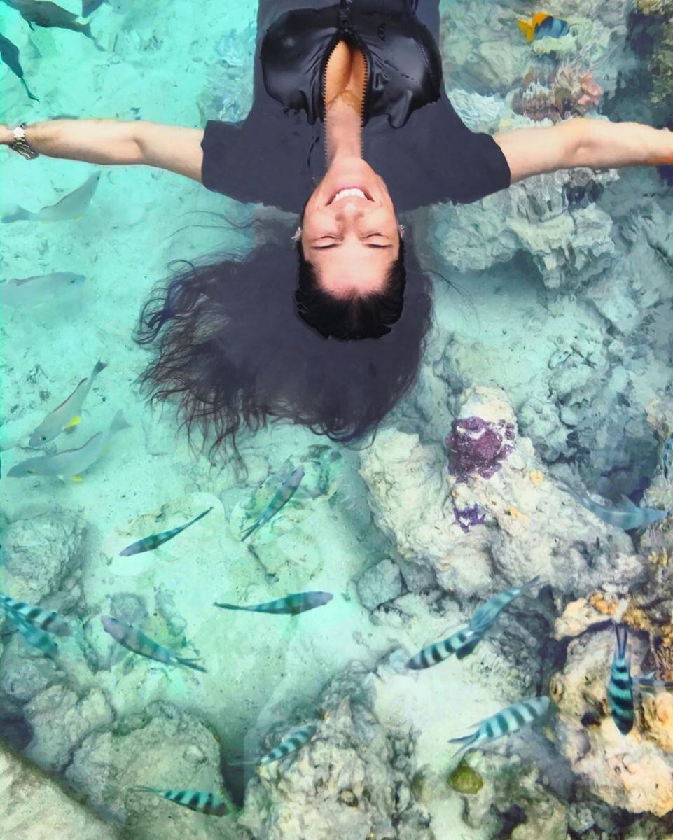 La conductora Martha Debayle se prepara para recibir el Año Nuevo en Bora Bora 