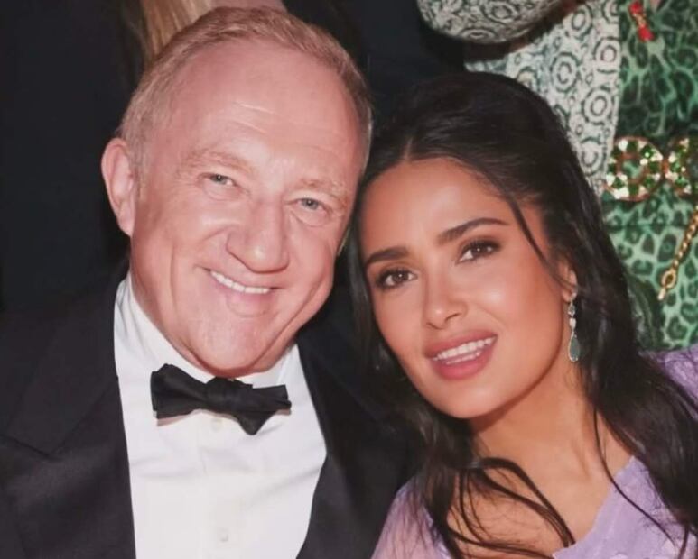 Salma Hayek y François-Henri Pinault  / Foto: Instagram - @salmahayek