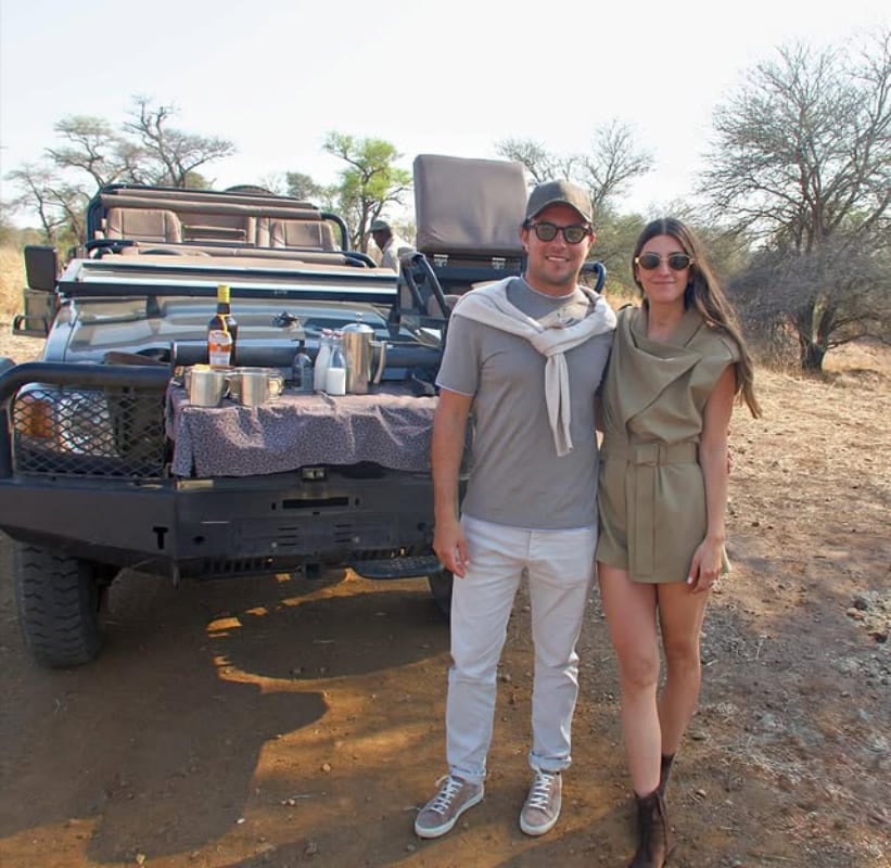 Las vacaciones de 'Checo' Pérez y Carola Martínez en África / Foto: Instagram