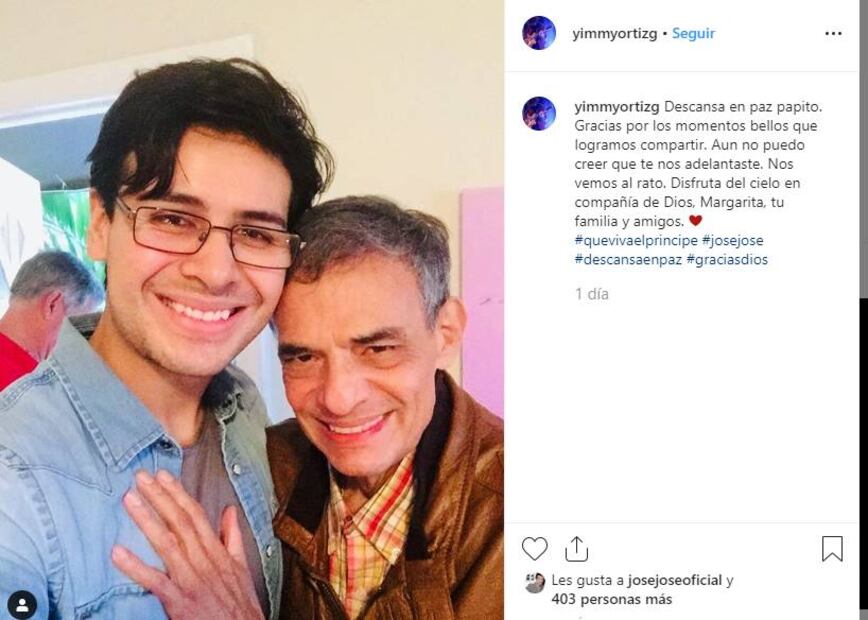El esposo de Sara Sosa, Yimmy Ortiz, pasó de trabajador de un autolavado a "hijo" de José José