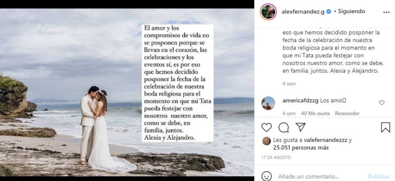 Alejandro Fernández "El Potrillo" volverá a ser abuelo, su hijo Alex y su esposa esperan a su primer bebé