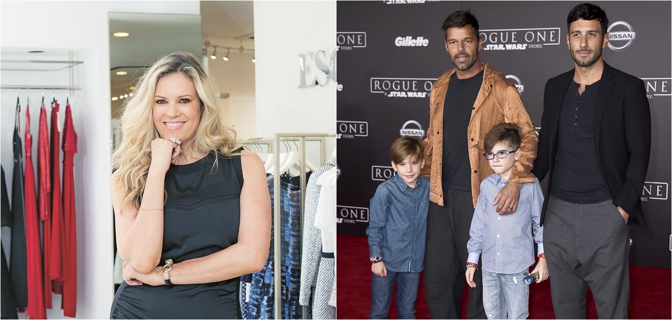<p>Rebecca de Alba fue novia de Ricky Martin en el pasado, luego comenzó un noviazgo de cuatro años con&nbsp;Jwan Yosef.<strong> (Fotos: Jordan Strauss/Invision/AP)</strong></p>
