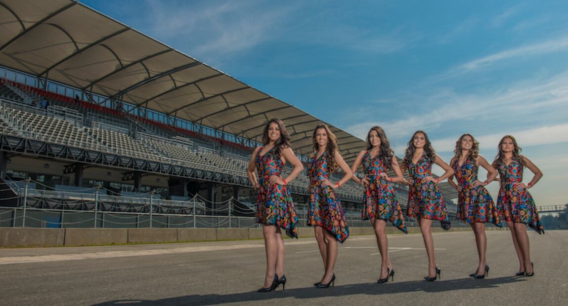 Pineda Colavín vestirá a las Grid Girls de Fórmula 1 en México