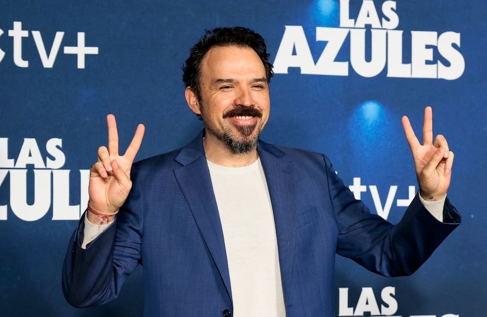 Fernando Rovzar presenta la serie 'Las Azules' / Foto: EFE