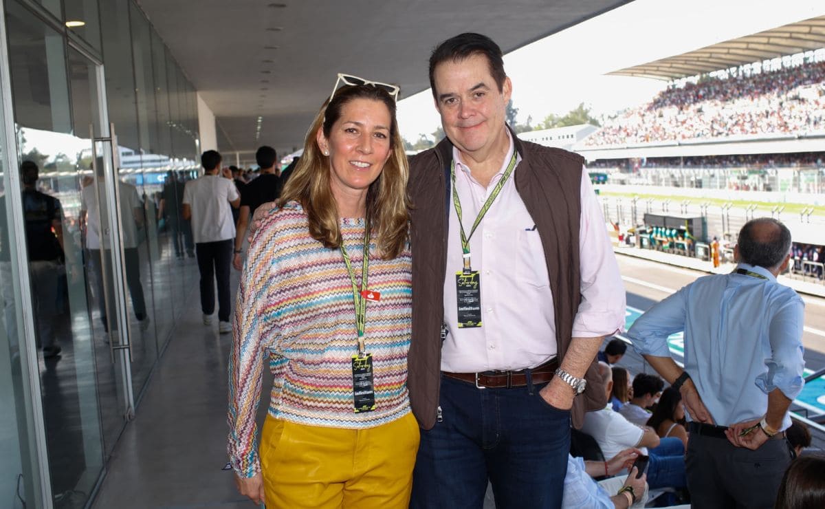 Laura Laviada y Juan Domingo Beckmann / Foto: Esteban Torreblanca