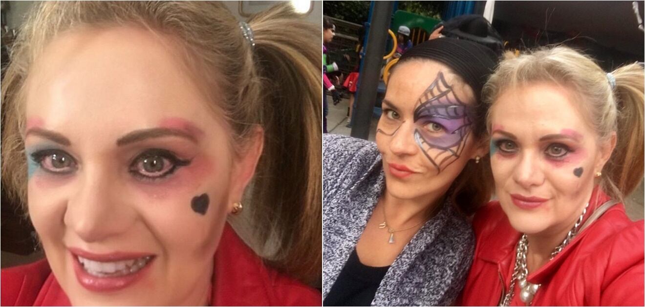 El moderno disfraz de halloween de Erika Buenfil