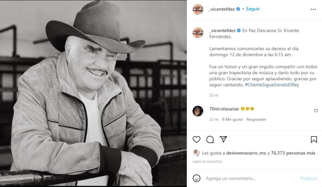 Vicente Fernández: sus hijos son dueños de 88 marcas y 25 empresas