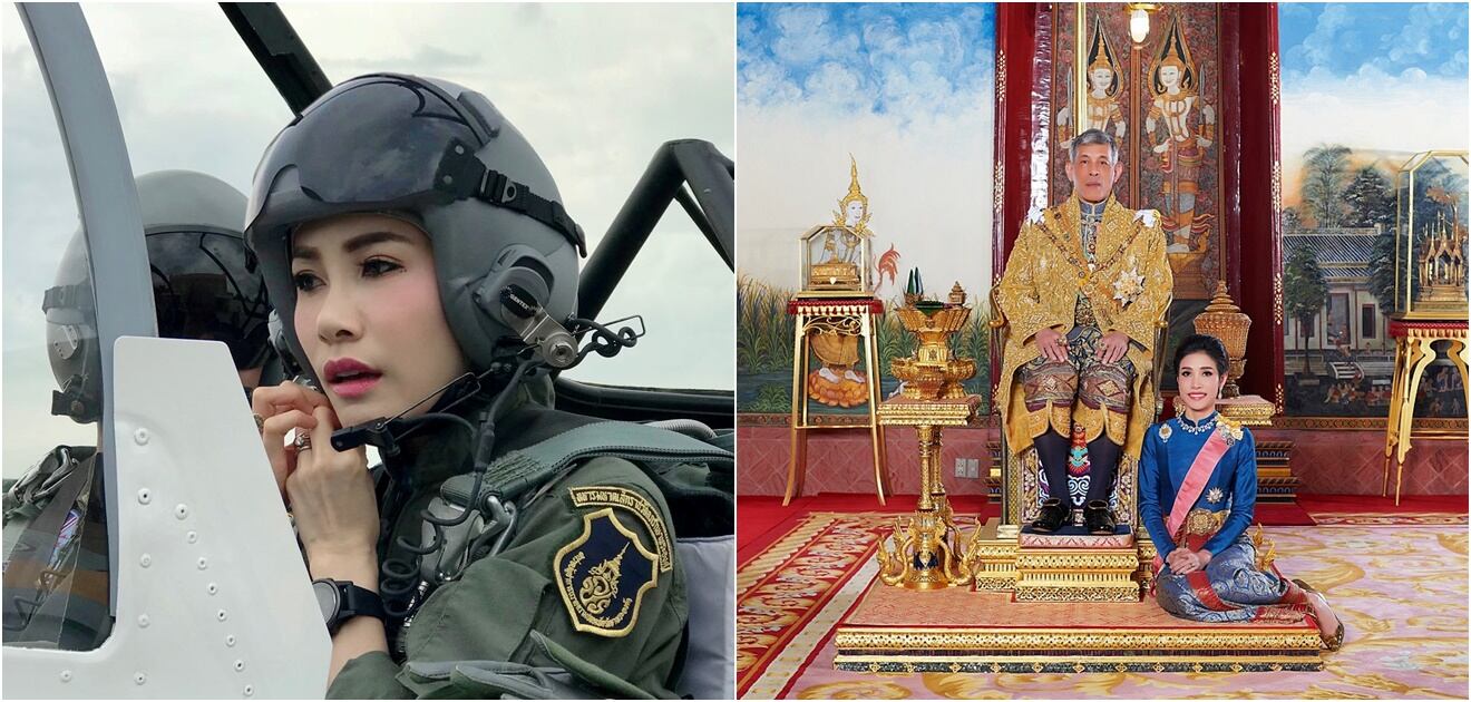 Reaparece la amante del rey de Tailandia en evento oficial 