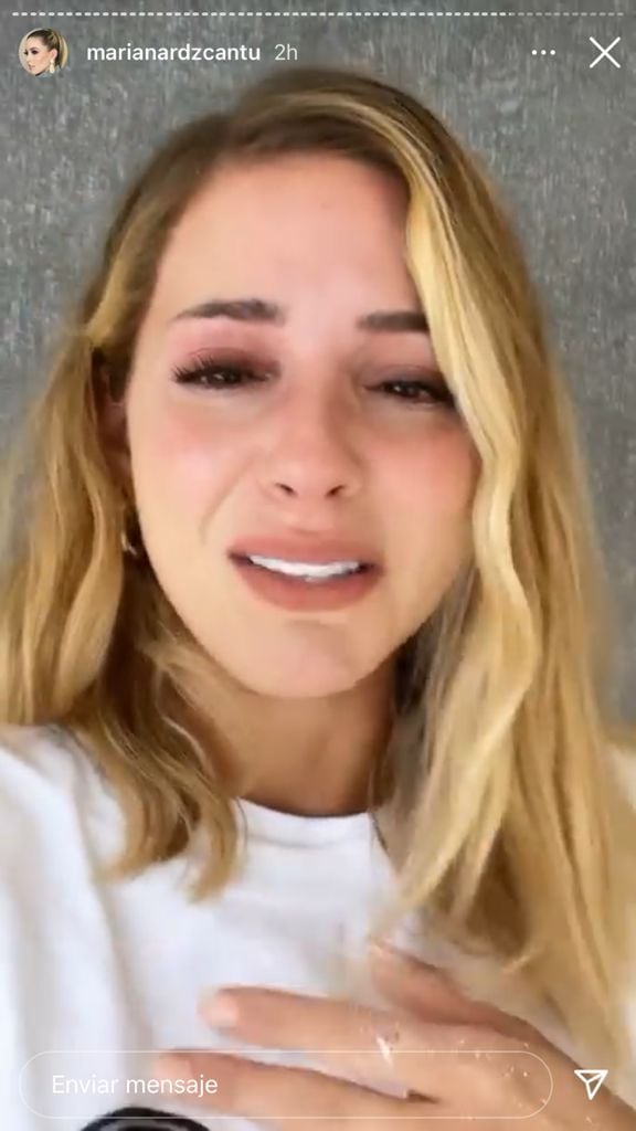 Mariana Rodríguez Cantú despide entre lágrimas a su mascota Pantera