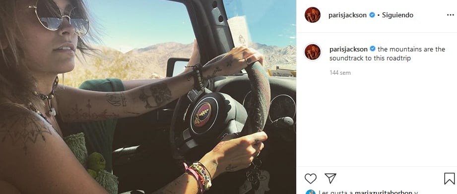 El significado de los 53 tatuajes de la hija de Michael Jackson