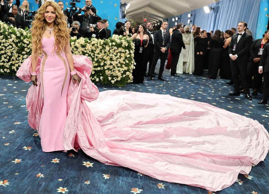 Shakira en la Met Gala 2025 / Foto: Dia Dipasupil - AFP