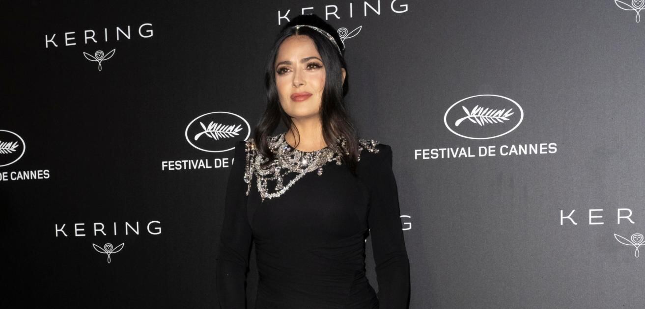 Salma Hayek y su hija conocen a baby Balthazar, hijo de Sami Hayek y Daniela Villegas