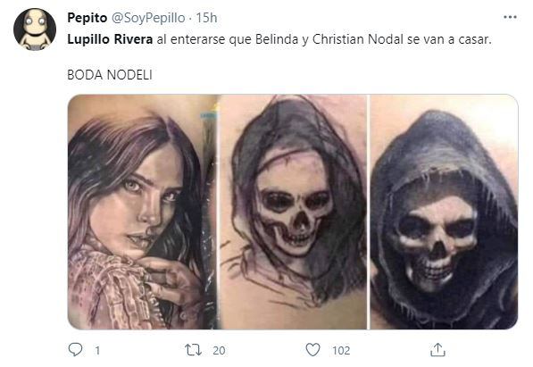 Los memes de Lupillo Rivera por el compromiso de Belinda y Nodal