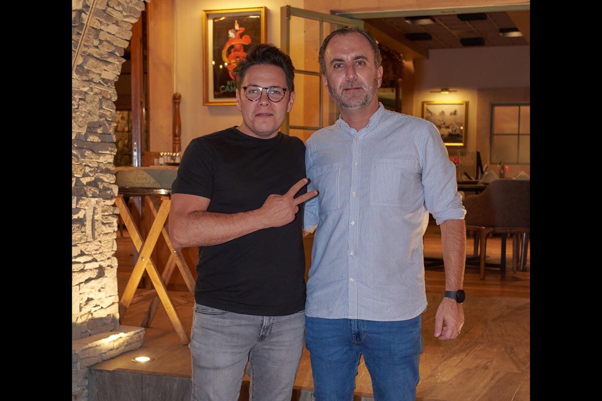 Jaime Güemes y Luis Gay. (Foto: Especial)