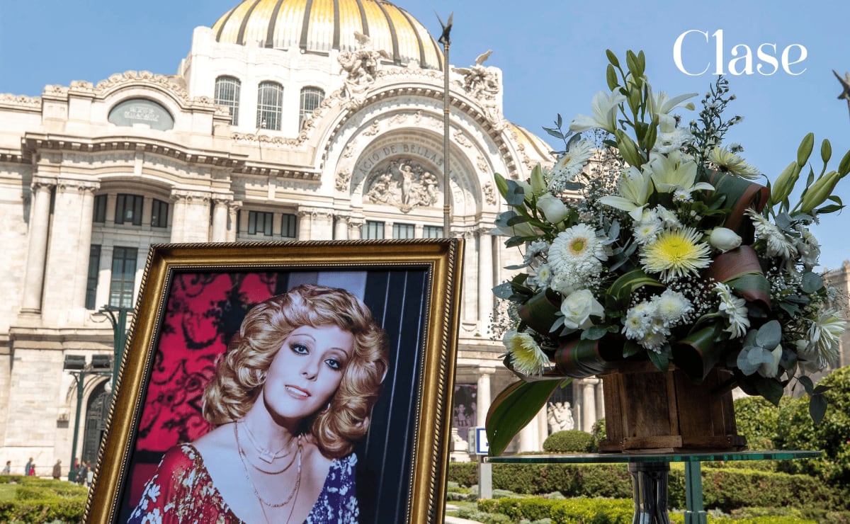 El homenaje póstumo a Silvia Pinal en Bellas Artes / Foto: Edgar Silva F.