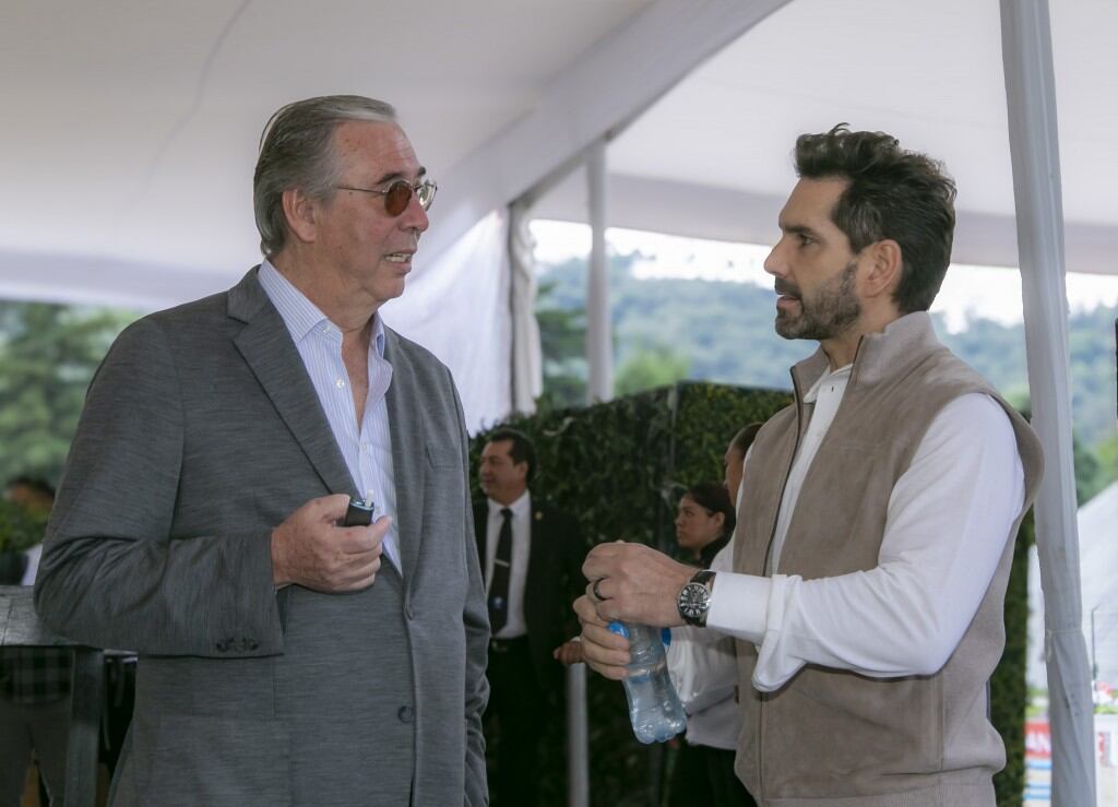 Eduardo Kohlmann y Arap Bethke. (Foto: Arturo Quintero)