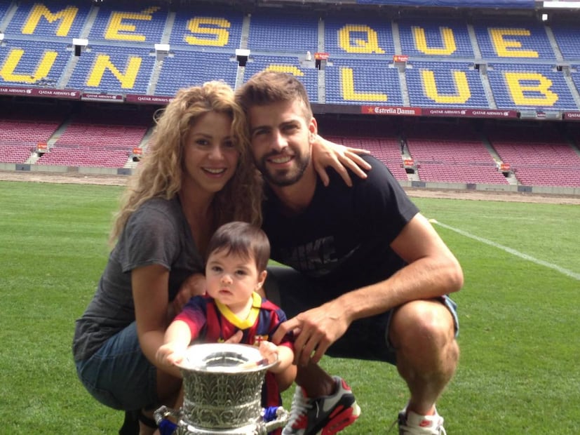 Las fotos más tiernas de Milan Piqué Mebarak