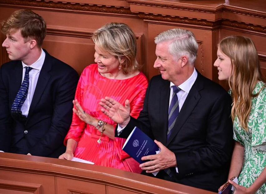 La Familia Real de Bélgica / Foto: Instagram
