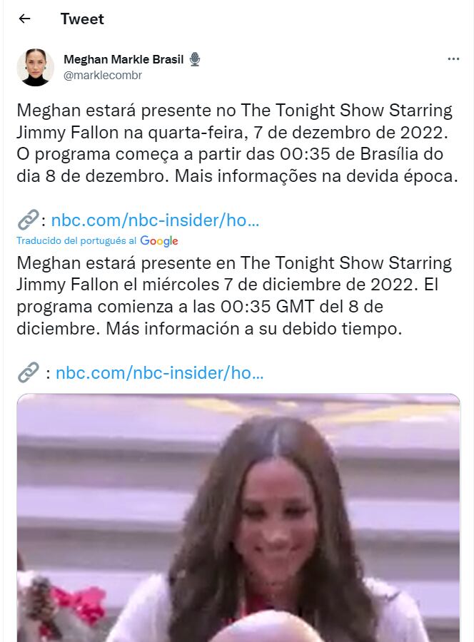 Cancelan, por segunda vez, entrevista de Meghan Markle en televisión
