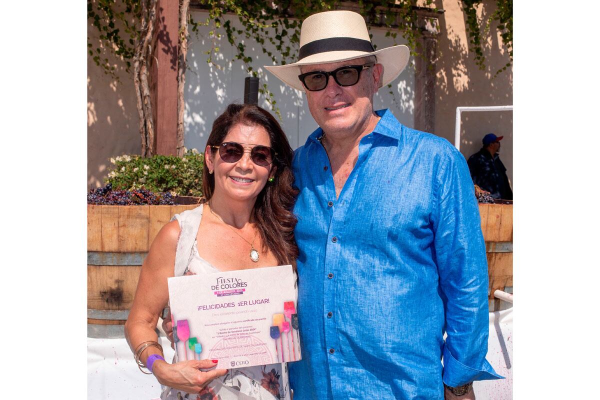 Sofi Nassif y Xavier Ormaechea. (Foto: Edgar Silva Fuentes S.)