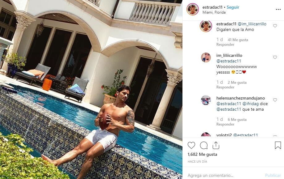 Christian Estrada olvida a Alejandra Guzmán y manda mensaje a Frida Sofía: "díganle que la amo"