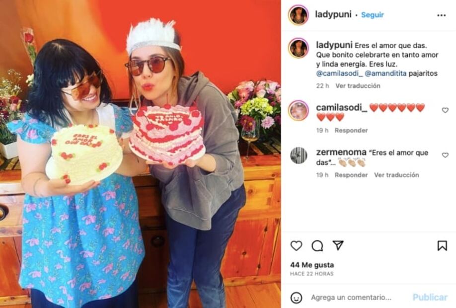 La íntima y casual celebración de Camila Sodi por su cumpleaños 37