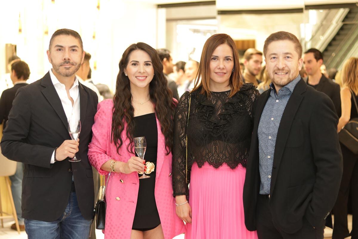 Gerardo Septién, Valeria Alemán, Vanessa Luján y Jaime Rivera. (Foto: Mónica Martínez/ Quadra producciones para VIP)