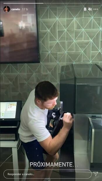 "Canelo" Álvarez: listo para arrancar su negocio de gasolina y lo presume en redes