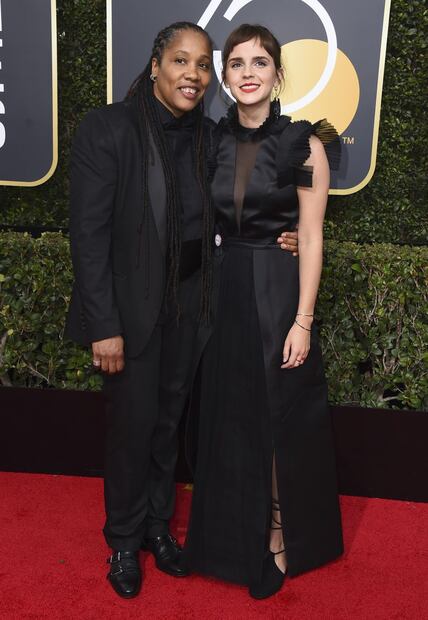 FOTOS: La alfombra negra de los Golden Globes 2018 contra el acoso