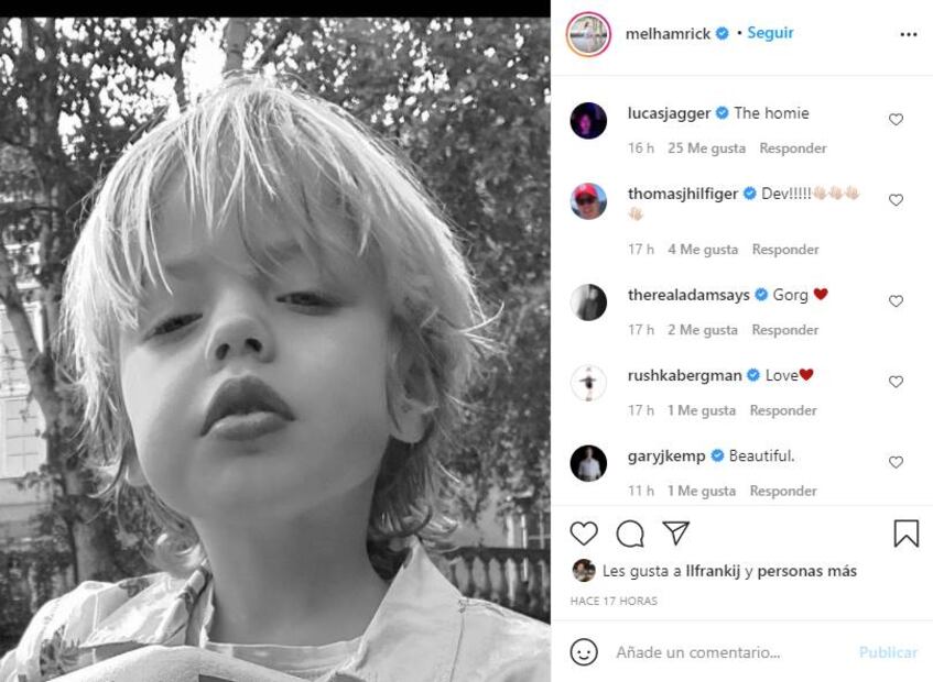 Mira cómo ha crecido el pequeño hijo de Mick Jagger, ¡son igualitos!