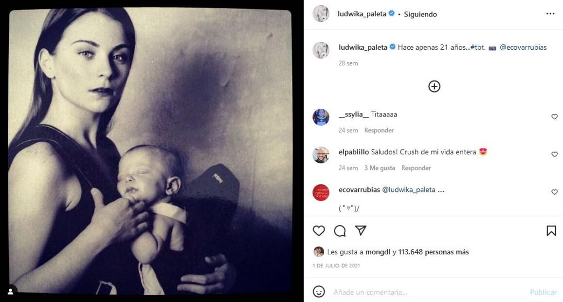 Ludwika Paleta confirmó el debut de su hijo Nicolás como actor