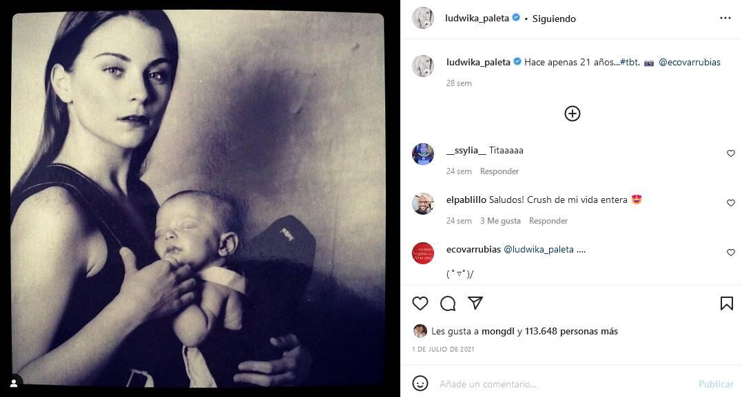 Ludwika Paleta confirmó el debut de su hijo Nicolás como actor