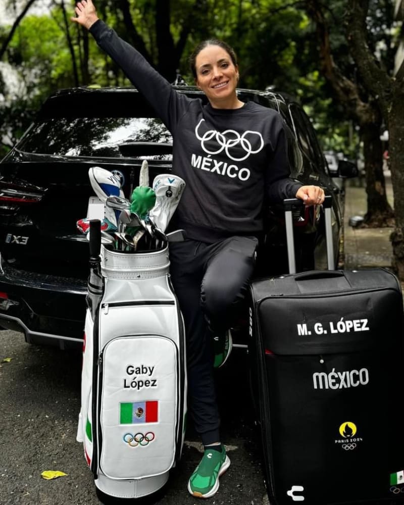 La golfista Gaby López / Foto: Cortesía