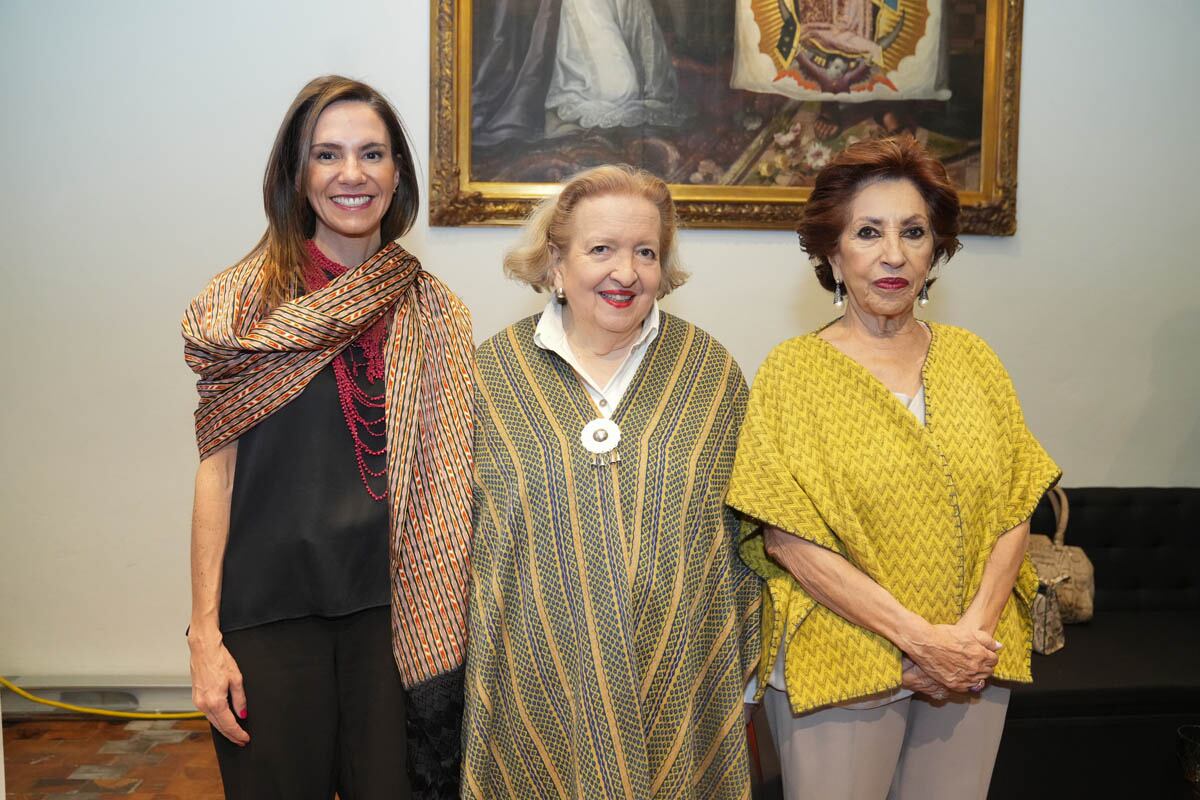 Daniela Mijares, Cándida Fernández y Gloria López. (Foto: Héptor Arjona)