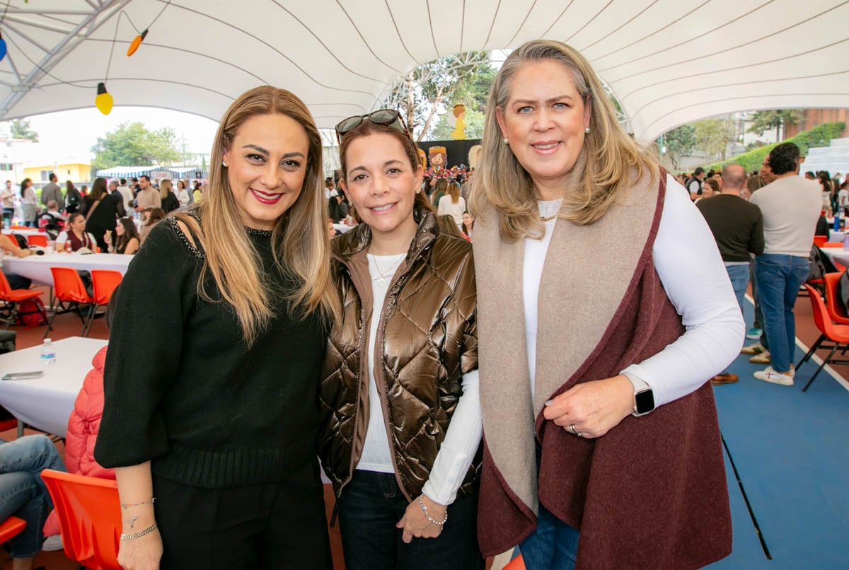 Martha Contreras, Gaby Maya y Laura Fernández. (Foto: Arturo Quintero)