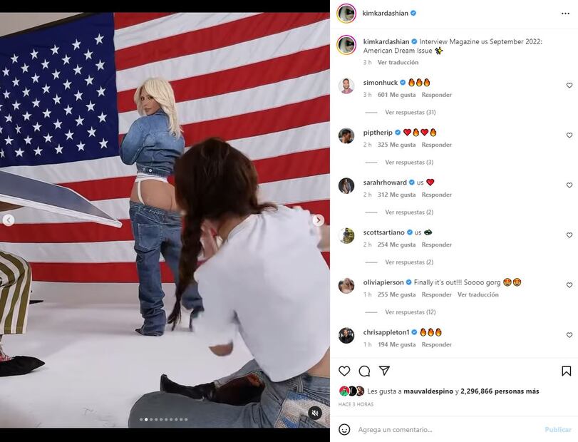 Kim Kardashian en su faceta más rebelde con el derriere desnudo y cejas decoloradas