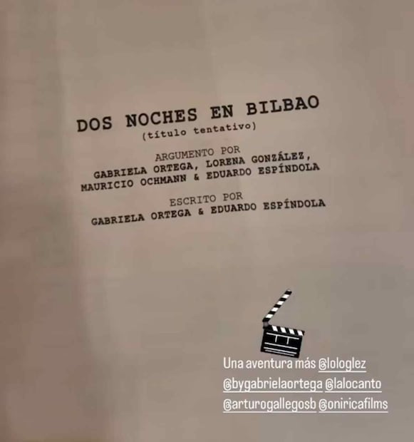 Lorena González reveló que trabaja en un proyecto junto a Mauricio Ochmann, su novio / Foto: Instagram